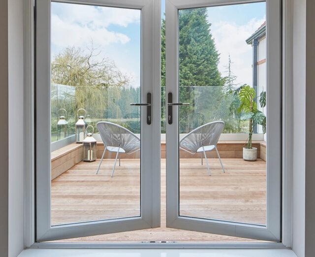 French style uPVC door